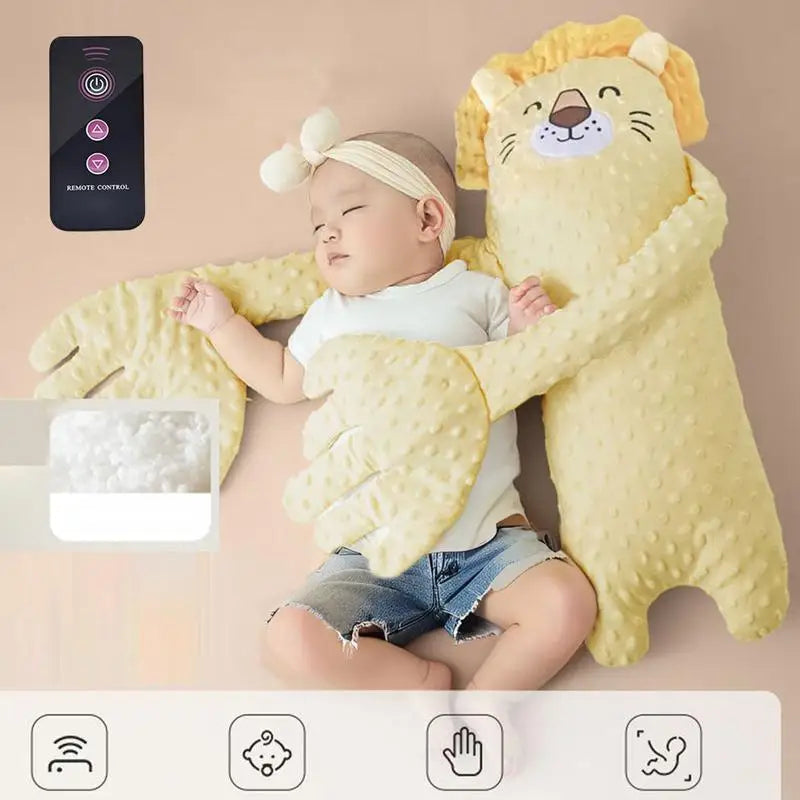 Snuggle Snooze Bear – Remote-Control Baby Sleep Plush Pillow